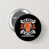 Badge Rond 5 Cm Constater que son combat est mon combat (Devant & derrière)