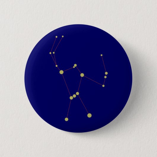 Badge Rond 5 Cm Constellation Orion constellation (Devant)