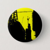 Badge Rond 5 Cm Constructions - Jaune (Devant)