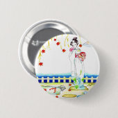 Badge Rond 5 Cm Contemplation (Devant & derrière)