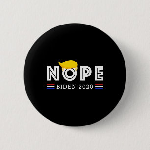 Badge Rond 5 Cm Contre Trump - Votez Biden Président 2020 - Trump