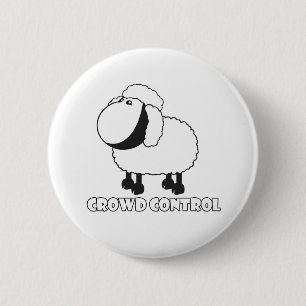 Badge Rond 5 Cm contrôle des foules