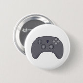 Badge Rond 5 Cm Contrôleur de jeu vidéo (Devant & derrière)