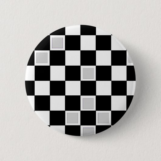 Badge Rond 5 Cm Contrôleurs gris (Devant)