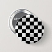 Badge Rond 5 Cm Contrôleurs gris (Devant & derrière)