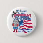 Badge Rond 5 Cm Convention de RNC (Devant)