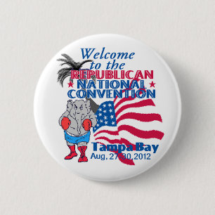 Badge Rond 5 Cm Convention de RNC