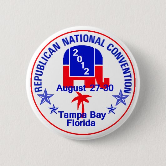 Badge Rond 5 Cm Convention de RNC (Devant)