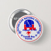 Badge Rond 5 Cm Convention de RNC (Devant & derrière)