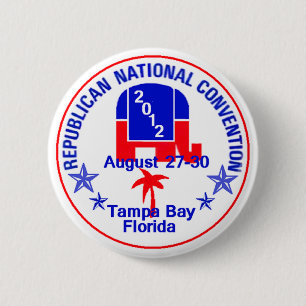 Badge Rond 5 Cm Convention de RNC