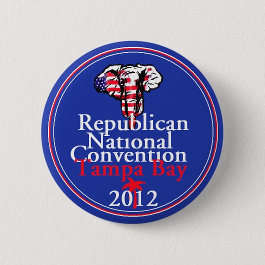 Badge Rond 5 Cm Convention RNC (Devant)