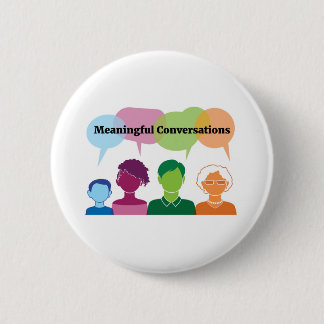 Badge Rond 5 Cm Conversations significatives