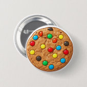 Badge Rond 5 Cm Cookie (Devant & derrière)
