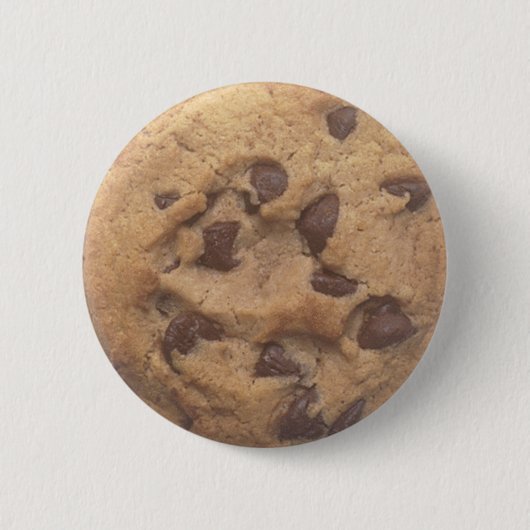 Badge Rond 5 Cm Cookie à chips au chocolat (Devant)