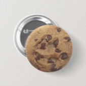 Badge Rond 5 Cm Cookie à chips au chocolat (Devant & derrière)