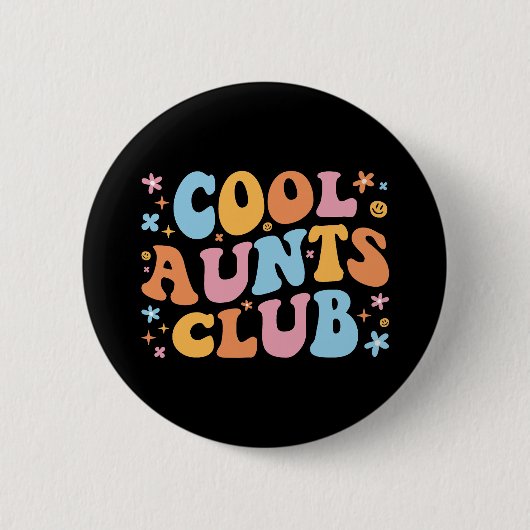Badge Rond 5 Cm Cool Aunts Club III (Devant)