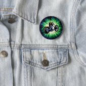 Badge Rond 5 Cm Cool Chopper (En situation)