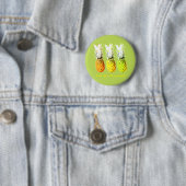 Badge Rond 5 Cm Cool coupé avec ananas (En situation)