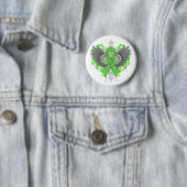 Badge Rond 5 Cm Cool de sensibilisation à la santé mentale (En situation)