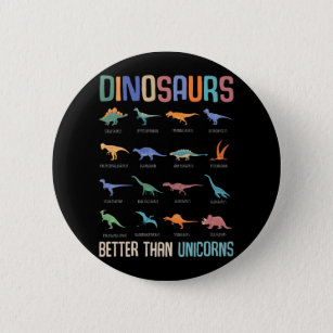 Badge Rond 5 Cm Cool Dinosaur Fan Dino Boys Trex