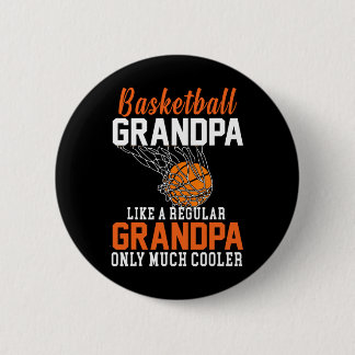 Badge Rond 5 Cm Cool Mens Sketll Grandpa - Funny Sketll Grandfathe