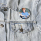 Badge Rond 5 Cm Cool moderne - Faire-part de graduation (En situation)