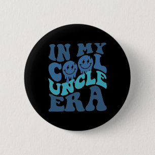Badge Rond 5 Cm Cool Oncle Chemise Super Dans Mon Oncle Cool Era F