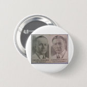 Badge Rond 5 Cm Coolidge 1922 - Dawes (Devant & derrière)