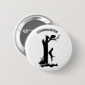 Badge Rond 5 Cm CoonHunter (Devant & derrière)