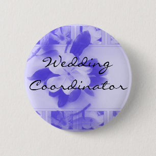Badge Rond 5 Cm Coordonnateur de mariage
