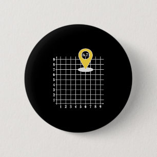 Badge Rond 5 Cm Coordonnée 6 Numéro 67 Six Sept Meme