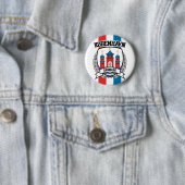 Badge Rond 5 Cm Copenhague (En situation)