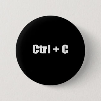 Badge Rond 5 Cm Copie - CTRL + C