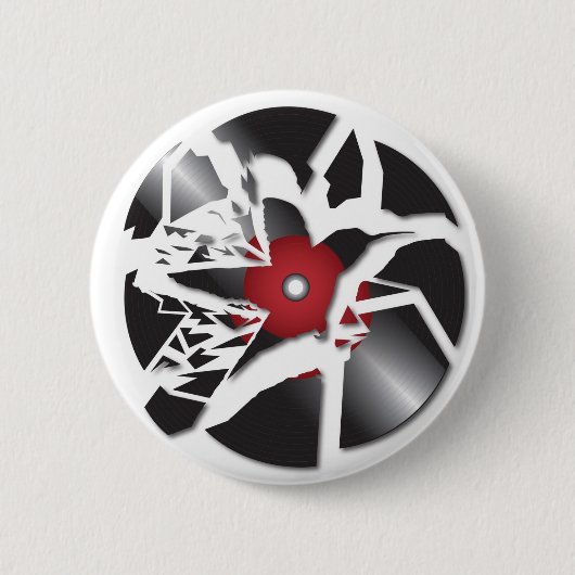 Badge Rond 5 Cm copie de copie de chanson d'oiseau (Devant)