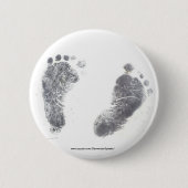 Badge Rond 5 Cm Copies de pied (Devant)