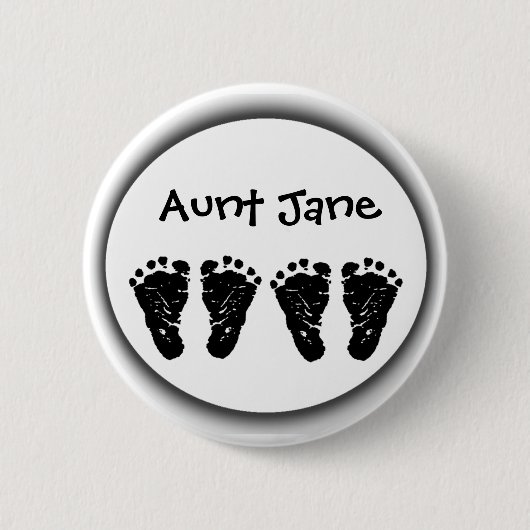 Badge Rond 5 Cm Copies faites sur commande de pied (Devant)