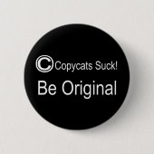 Badge Rond 5 Cm Copycat (Devant)