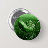 Badge Rond 5 Cm Coquillage de jade (Devant & derrière)