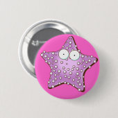 Badge Rond 5 Cm Coquillages (Devant & derrière)