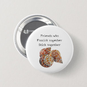 Badge Rond 5 Cm Coquillages/Balises