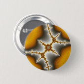 Badge Rond 5 Cm Coquilles de mer - bouton de fractale (Devant & derrière)