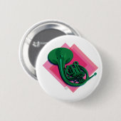 Badge Rond 5 Cm Cor de harmonie (Devant & derrière)