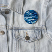 Badge Rond 5 Cm Corde bleue (En situation)