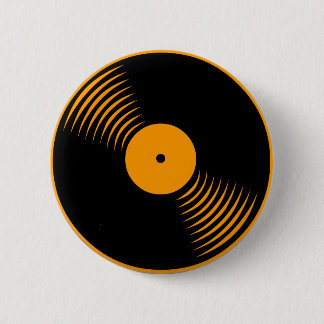 Badge Rond 5 Cm Corey Tiger 80s Retro Vintage Vinyl Record Pin