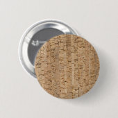 Badge Rond 5 Cm Cork oak (Devant & derrière)