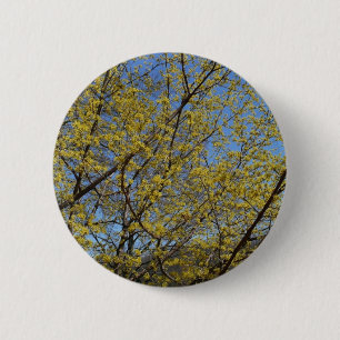 Badge Rond 5 Cm Cornelian Cherry
