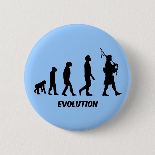 Badge Rond 5 Cm Cornemuses drôles (Devant)