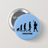 Badge Rond 5 Cm Cornemuses drôles (Devant & derrière)