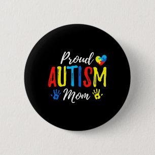 Badge Rond 5 Cm Correspondance de famille de Sensibilisations sur