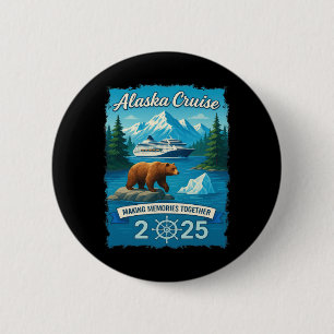 Badge Rond 5 Cm Correspondance Famille Amis Et Groupe Alaskan Alas